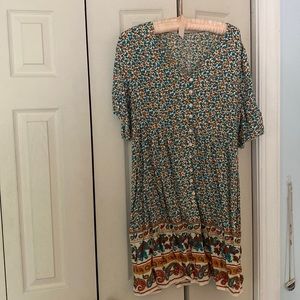 Shein 0XL dress! Worn once and excellent condition.
